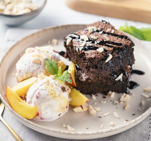 Brownie & Ice Cream